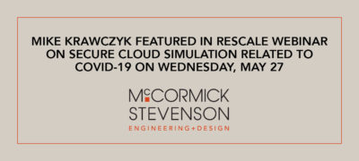 Mike Krawczyk Featured on Rescale Webinar on Secure Cloud Simulation Related to COVID-19 Wednesday, May 27th