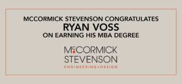 McCormick Stevenson Congratulates Ryan Voss on Earning MBA