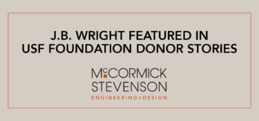 J.B. Wright Featured USF Foundation Donor Stories