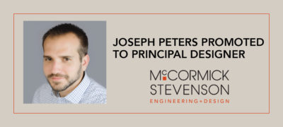 Joseph Peters Promoted to Principal Designer