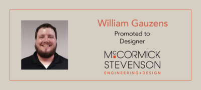 William Gauzens Promoted to Designer at McCormick