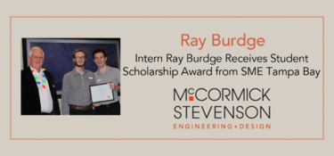 Ray Burdge, Intern, SME, Scholarship