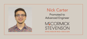 Nick Carter, Advanced Engineer