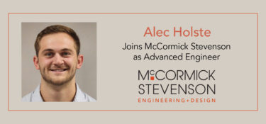 Alec Holste, Advanced Engineer