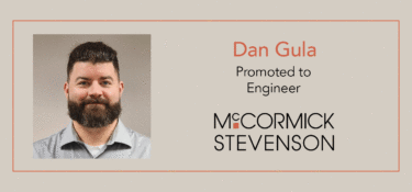 Dan Gula, Engineer with McCormick Stevenson