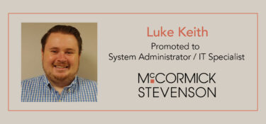 Luke Keith Promoted to System Administrator / IT Specialist