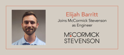 Elijah Barritt, Engineer with McCormick Stevenson