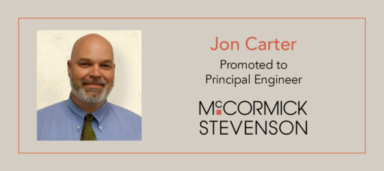 Jon Carter, Principal Engineer with McCormick Stevensonv