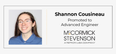 Shannon Cousineau, Advanced Engineer with McCormick Stevenson
