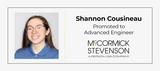 Shannon Cousineau, Advanced Engineer with McCormick Stevenson