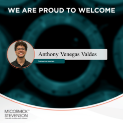 Anthony Venegas Valdes, Engineering Associate